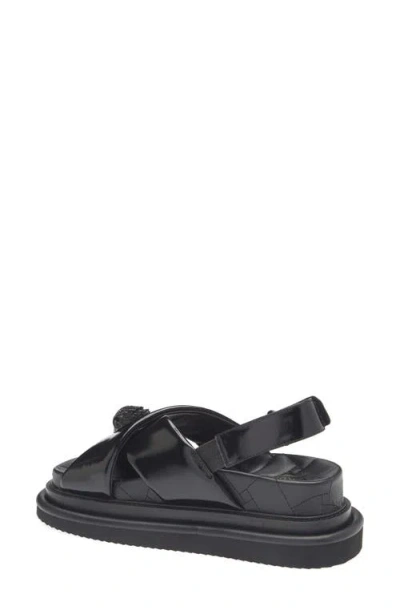 Kurt Geiger London Orson Slingback Sandal In Black