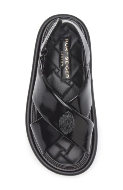 Kurt Geiger London Orson Slingback Sandal In Black