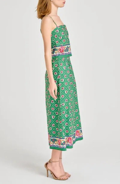 Wayf Josefina Cotton Blend Skirt