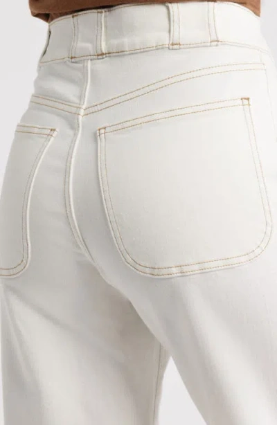 Frame The Modern Pocket Jeans In Nude