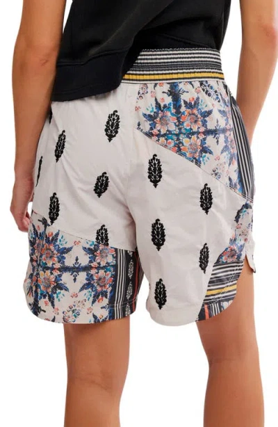 Free People Prime Time Water Resistant Shorts In Gray