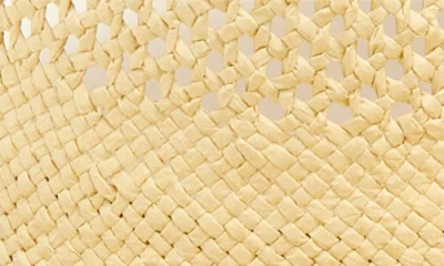 Vince Camuto Stone Trim Straw Cowboy Hat In Brown