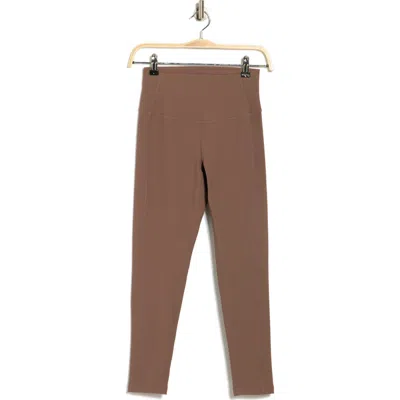 Z By Zella Perform High Waist Rib 7/8 Leggings In Gray