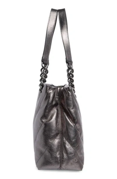Kurt Geiger London Soho Tote In Gray