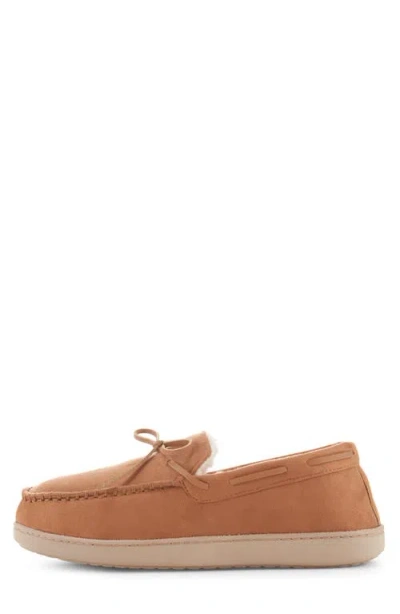 Floopi Faux Fur Lined Slipper In Brown