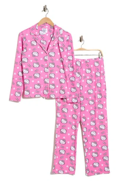 Hello Kitty Hearts Pajamas In Pink