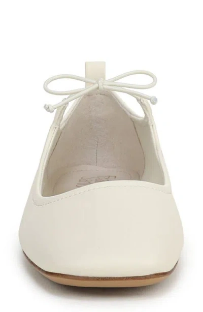 Franco Sarto Trosta Mary Jane Ballet Flat In White