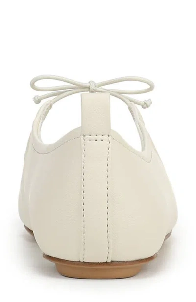 Franco Sarto Trosta Mary Jane Ballet Flat In White