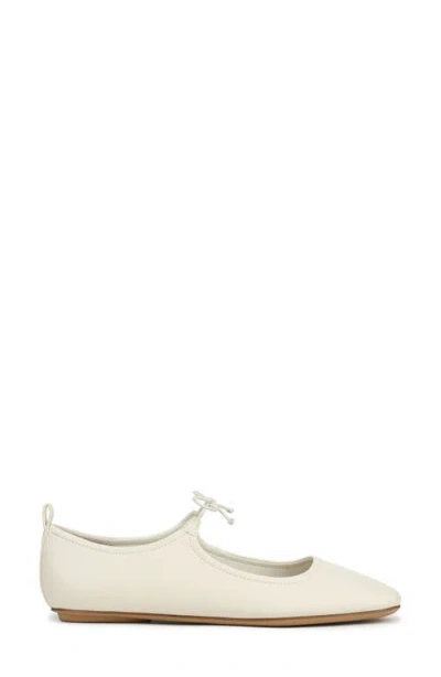 Franco Sarto Trosta Mary Jane Ballet Flat In White