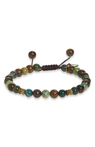 Caputo & Co Balance Semiprecious Stone Bracelet In Multi