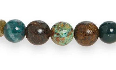 Caputo & Co Balance Semiprecious Stone Bracelet In Multi