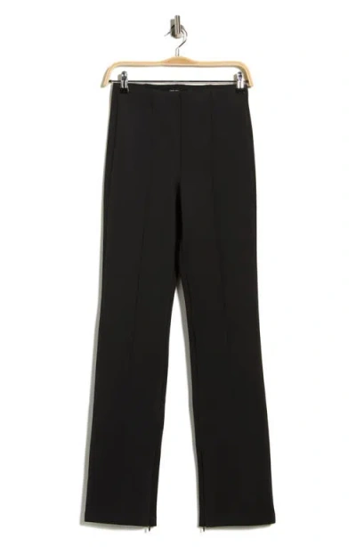 Good American Boss Scuba Knit Pants In Black