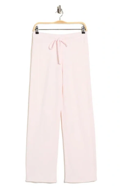 Jaclyn Wide Leg Pajama Pants In Pink