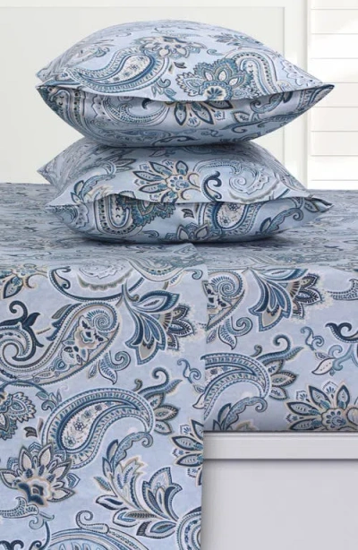 Azores Home Set Of 2 Cotton Flannel Pillowcases In Multi