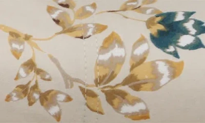 Azores Home Leilani Floral Cotton Flannel Sheet Set In Multi