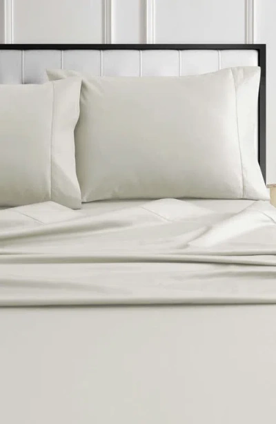 Azores Home 1000 Thread Count Cotton Sateen Sheet Set In Gray