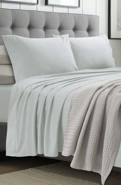 Azores Home 1000 Thread Count Cotton Sateen Sheet Set In White