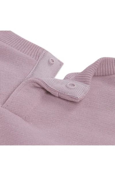 Nike Crewneck Sweatshirt & Flared Leggings Set In Purple