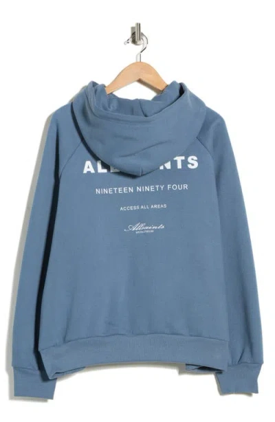 Allsaints Tour Talon Logo Graphic Hoodie
