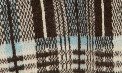 Love Token Plaid Cardigan In Brown