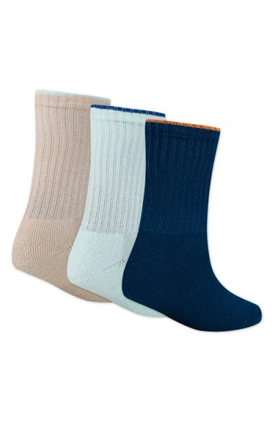 Nike Snow Way 3-pack Assorted Crew Socks In Blue