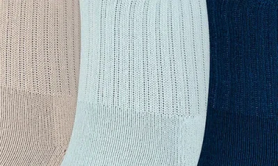 Nike Snow Way 3-pack Assorted Crew Socks In Blue