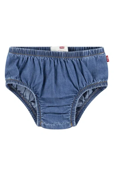 Levi's Denim Shirt Dress & Bloomers In Blue