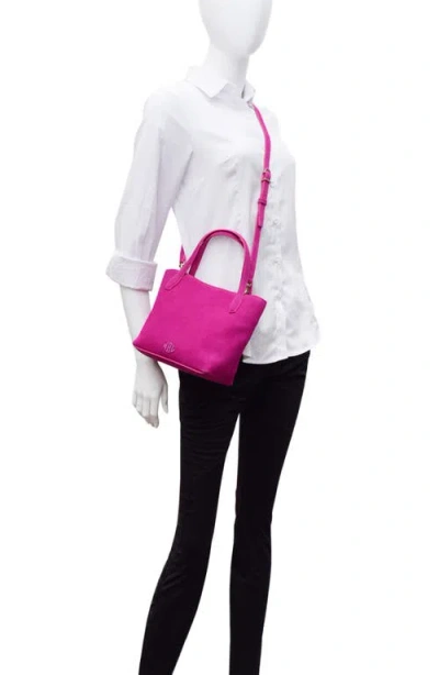 New Amsterdam Leatherworks Asher Tote Crossbody Bag In Pink