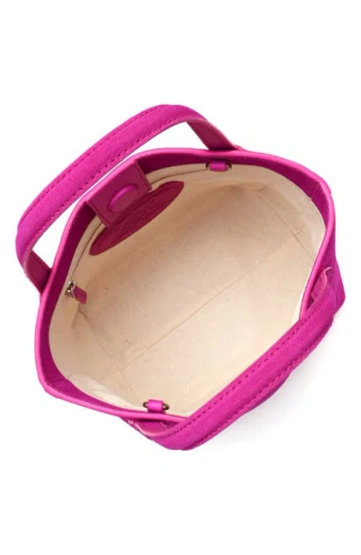 New Amsterdam Leatherworks Asher Tote Crossbody Bag In Pink