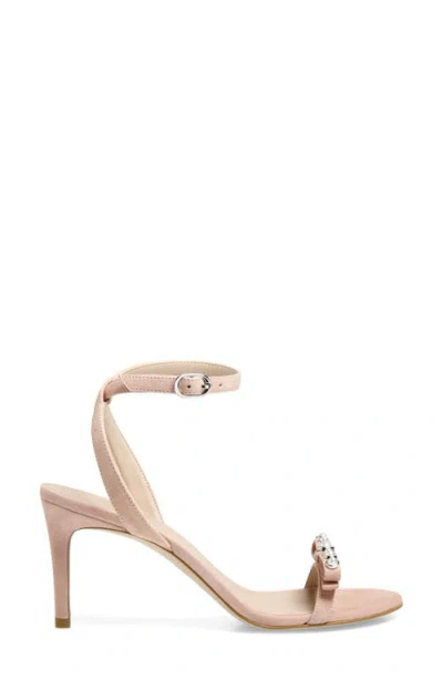 Stuart Weitzman Luella Ankle Strap Sandal In Pink