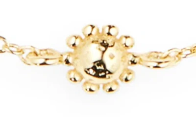 Argento Vivo Modern Relic Frontal Necklace In Gold