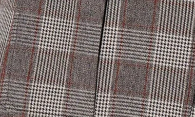 Walter Baker Spencer Plaid Jacket In Brown