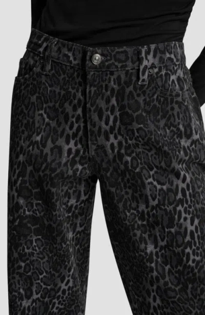 Dkny Jeans Mid Rise Relaxed Jeans In Black