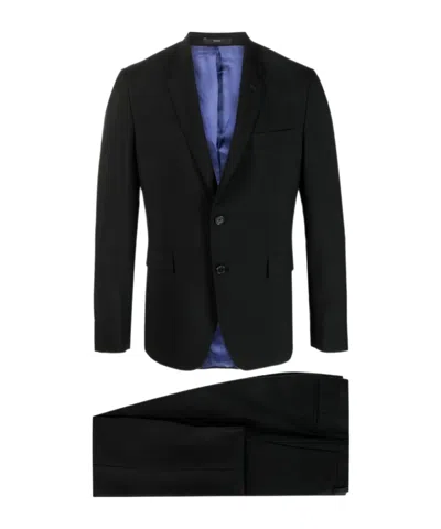 Paul Smith Single-breasted Suit In Black