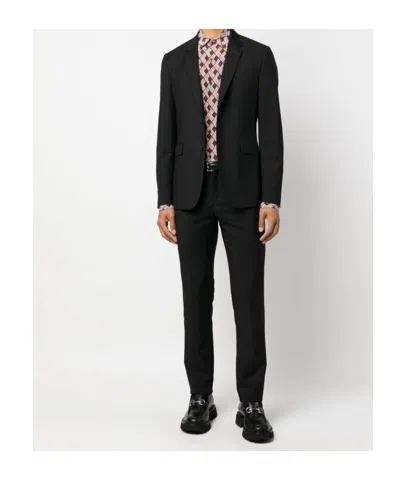 Paul Smith Single-breasted Suit In Black
