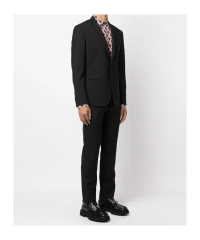 Paul Smith Single-breasted Suit In Black