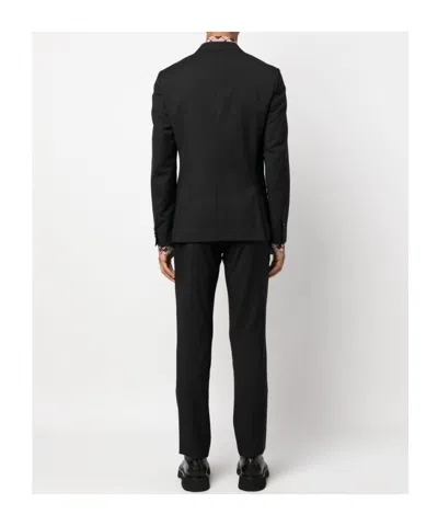 Paul Smith Single-breasted Suit In Black