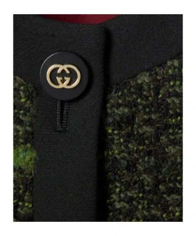 Gucci Wool Bouclé Jacket In Multi