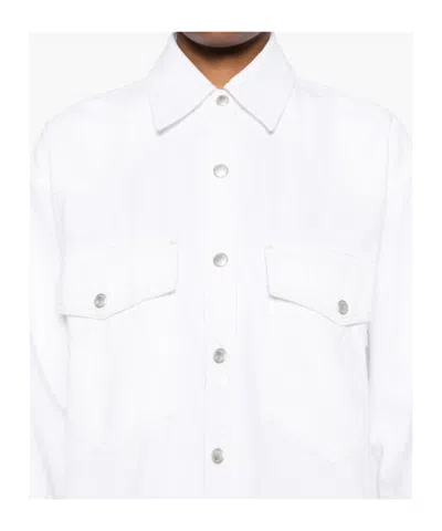 Agolde Press-stud Shirt In Multi