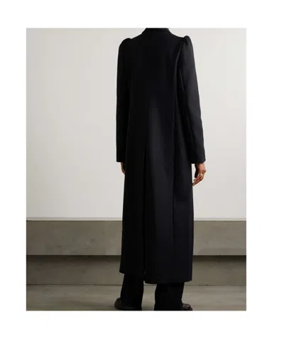 Dries Van Noten Long-sleeved Coat In Black