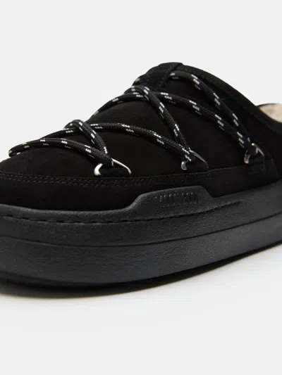 Moon Boot Park Slipper Black In Multi