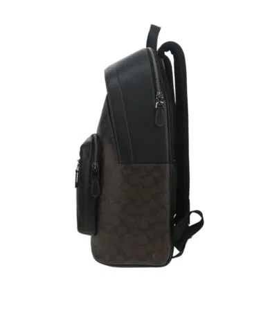 Coach Logo Backpack In Multi