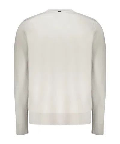 Herno Long-sleeved Pullover In White