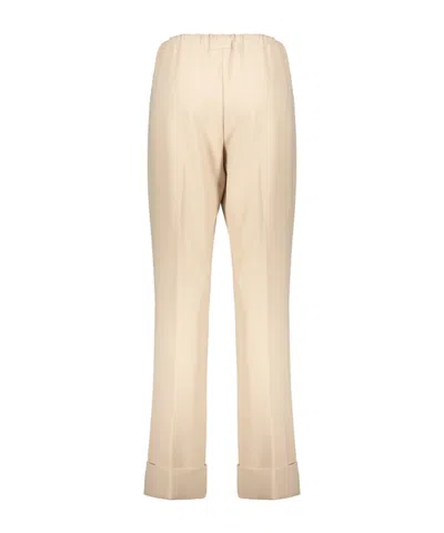 Herno Straight-leg Casual Pants In Brown