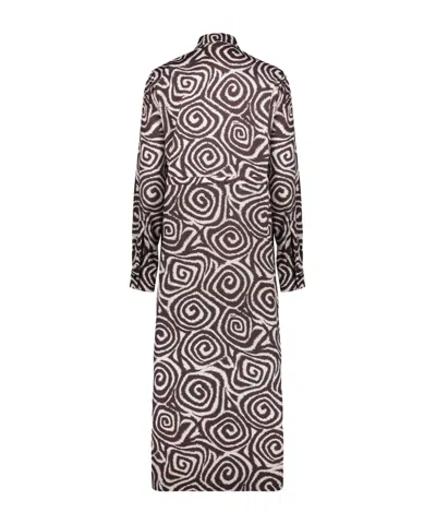 Herno Elegant Long Dress In Black