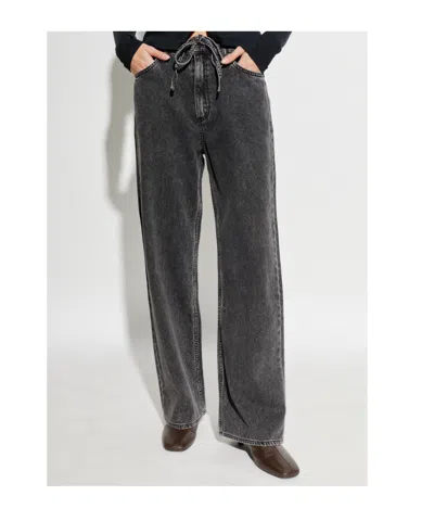 Rag & Bone Belt Loop Jeans In Black