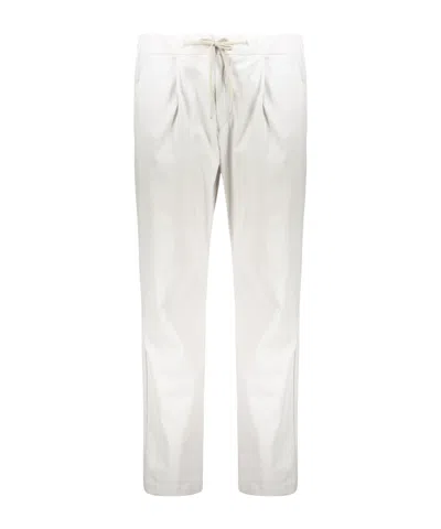 Herno Straight-leg Casual Pants In White