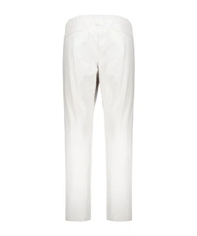 Herno Straight-leg Casual Pants In White