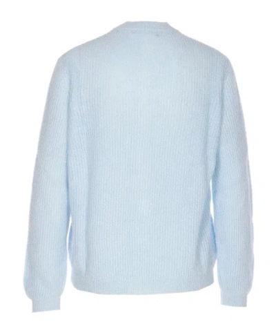 Fabiana Filippi Long-sleeved Cardigan In Blue