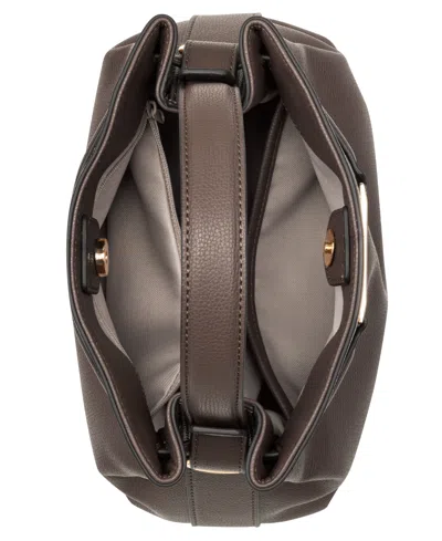 Nine West Harlee Small Satchel In Brown